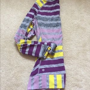 striped Lululemon long sleeve!!